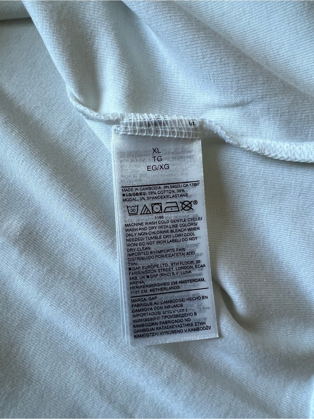 GAP White Crewneck Tee Trio - Picture 7 of 7